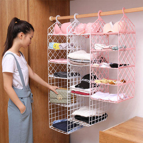 Wardrobe Multilayer Shelving Storage