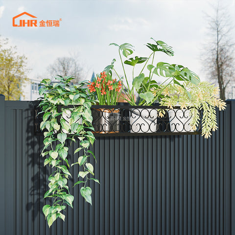 steel metal flower display  stand