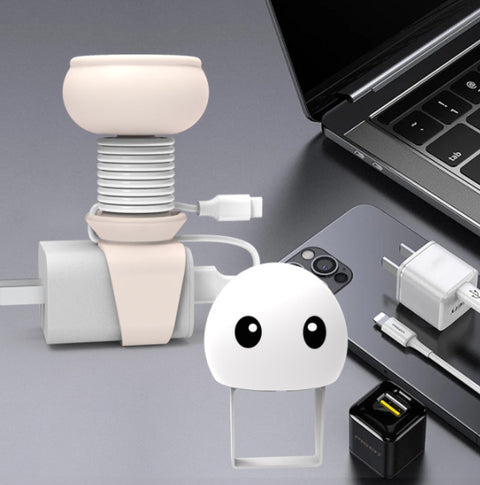 Portable Charging Cable Protector and Wire Management