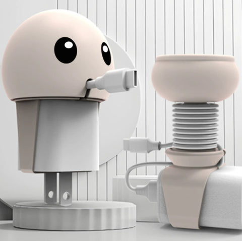 Portable Charging Cable Protector and Wire Management