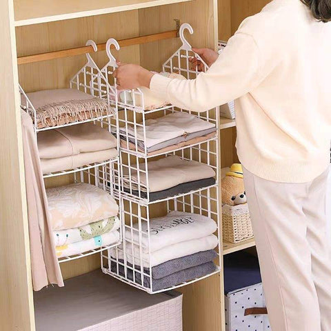 Wardrobe Multilayer Shelving Storage