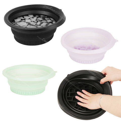 Silicone Face Ice Bath Bowl
