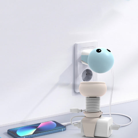 Portable Charging Cable Protector and Wire Management