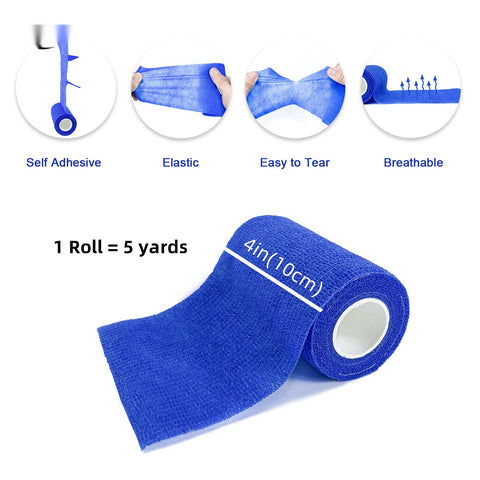 Bandage cohesive bandage flexible stretch