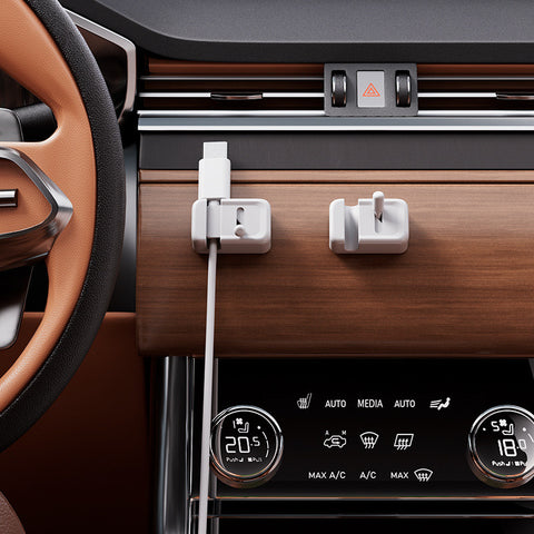 desk cable organizer holder clip