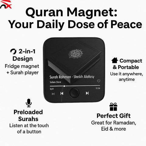 Quran Surah Audio Fridge Magnet