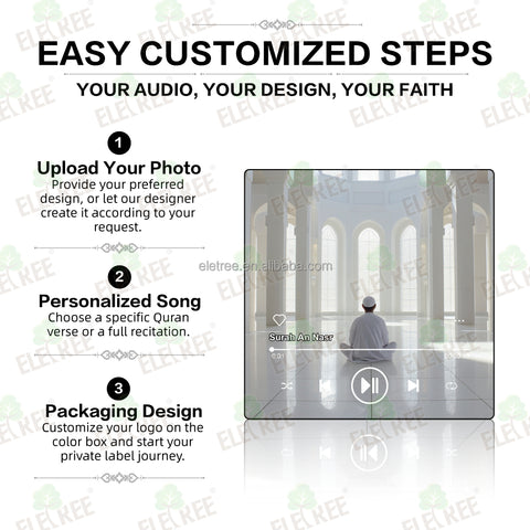 Quran Surah Audio Fridge Magnet