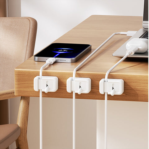 desk cable organizer holder clip