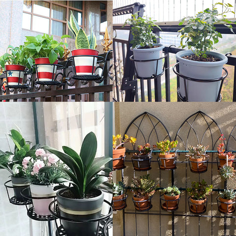 steel metal flower display  stand