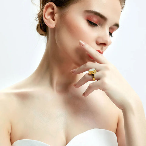 lip balm ring ,Adjustable ring for women